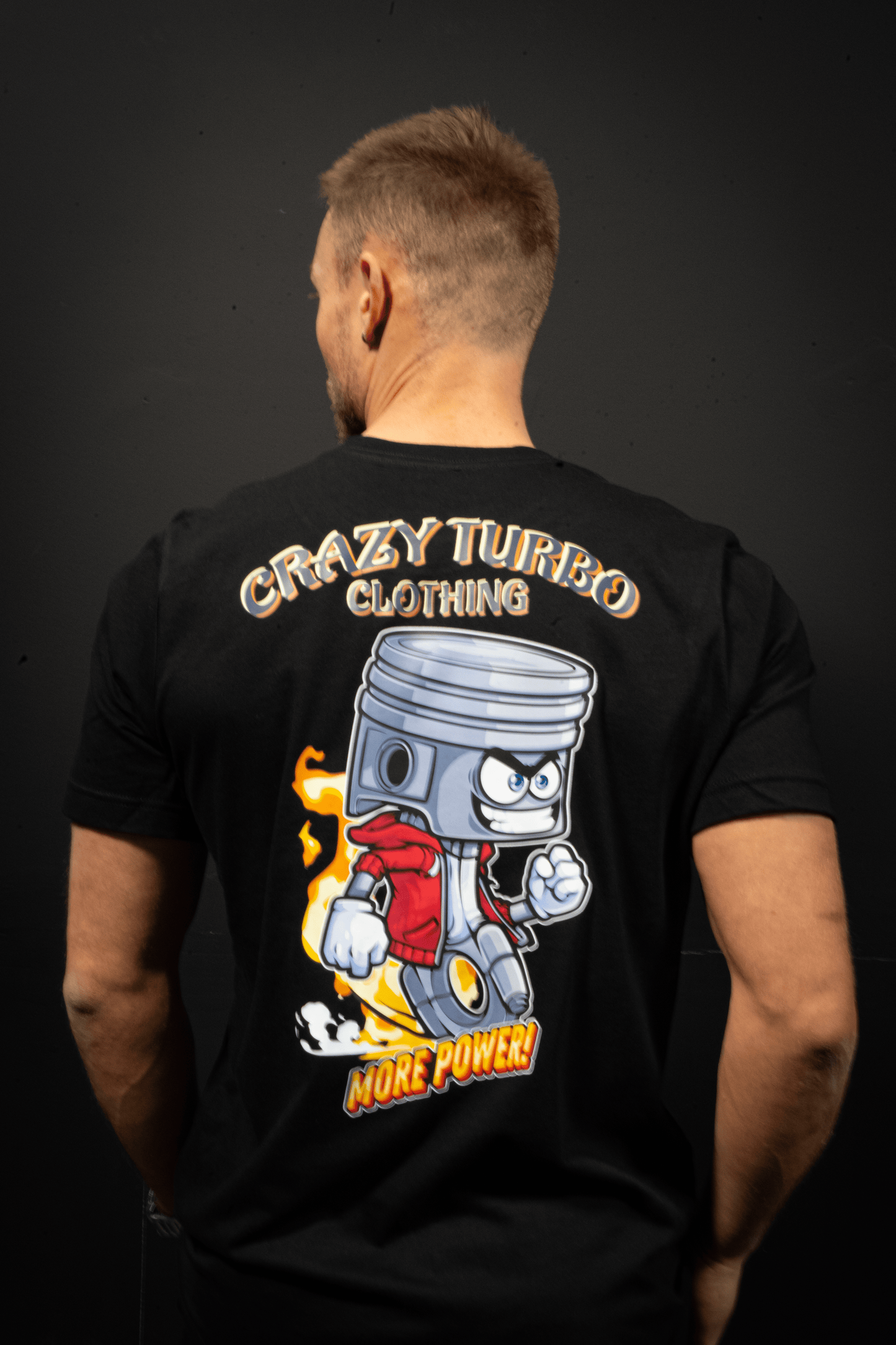 The Crazy Turbo T-Shirt (V2) Piston Power