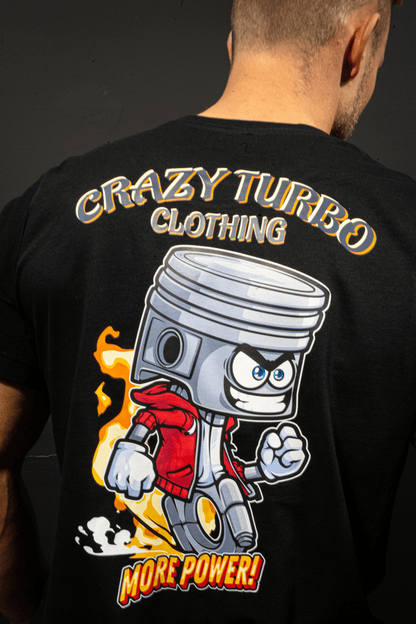 The Crazy Turbo T-Shirt (V2) Piston Power