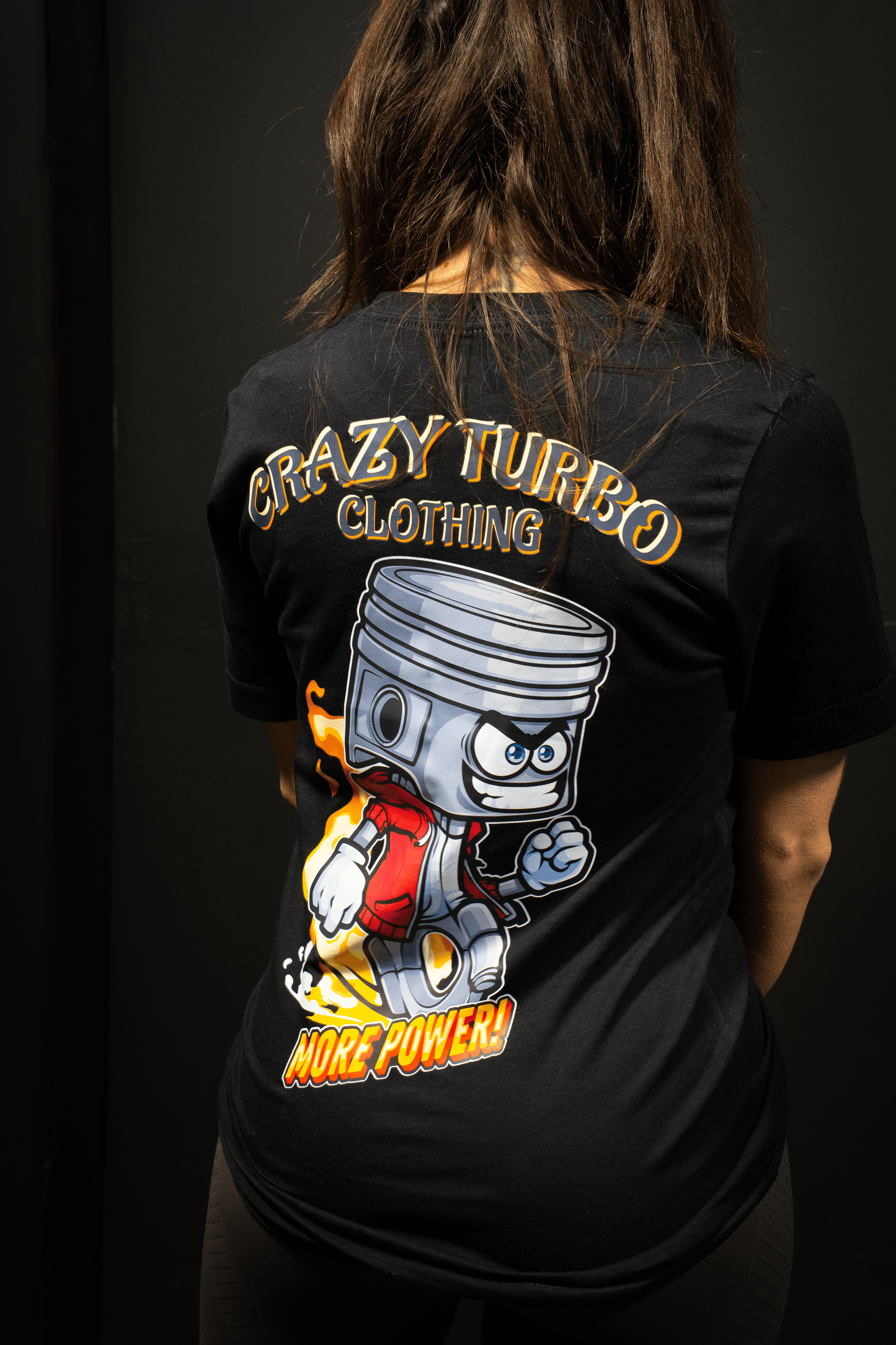 The Crazy Turbo T-Shirt (V2) Piston Power