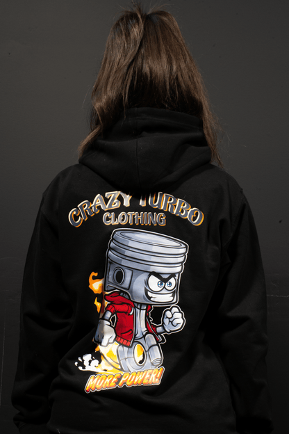 The Crazy Turbo Hoodie V2 - Piston Power